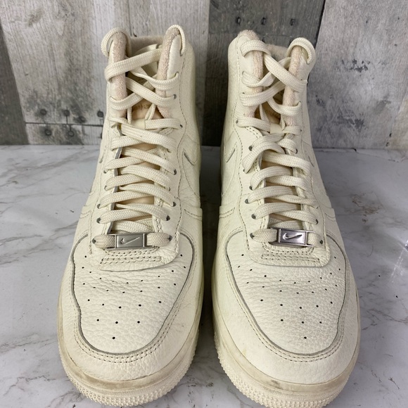 Nike Air Force 1 Sculpt Women's Sail Platform Sneakers size: 7.5 DC3590-102 - Picture 4 of 6